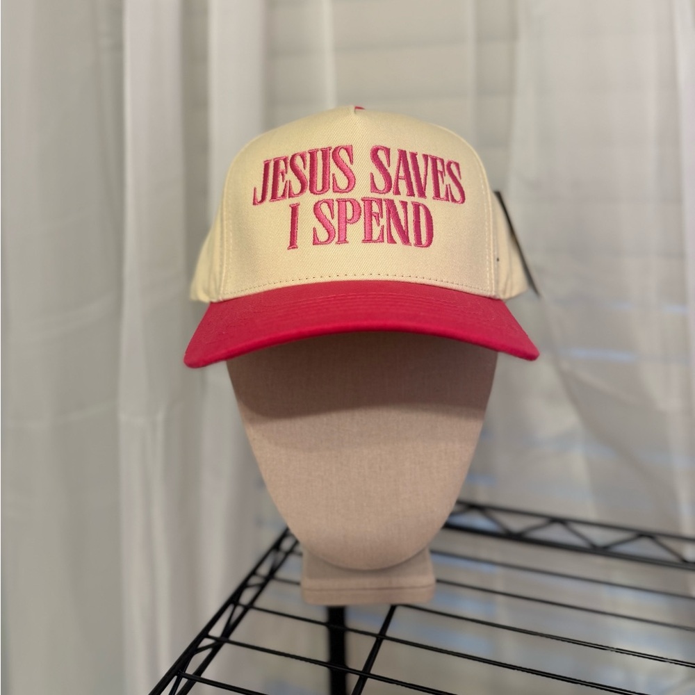 Jesu Saves Trucker Hat